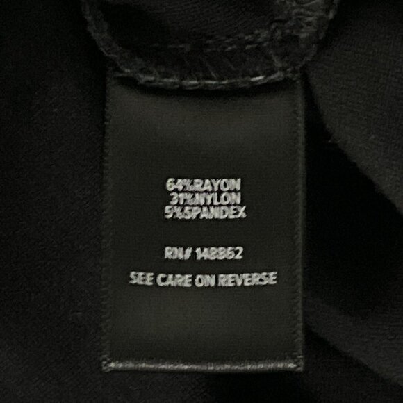 Torrid Dress Women Plus Sz 4 Black Pullover Short Sleeve‎ Stretch Relaxed Casual - Picture 8 of 13